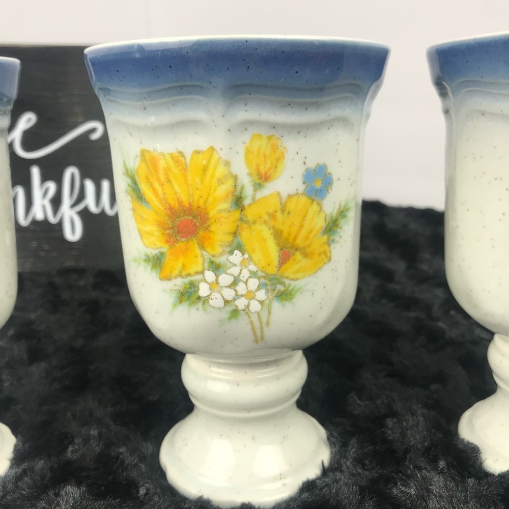 Mikasa Amy Country Club Ceramic Goblet - Picture 5 of 12